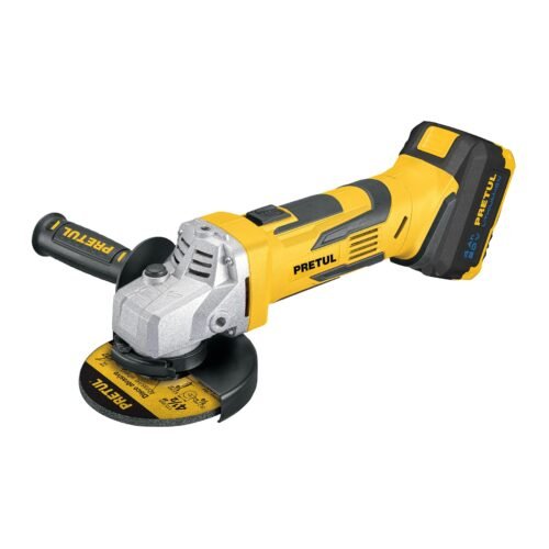 28267 - Esmeriladora 4-1/2", 20V, 1 batería 4Ah, PRETUL