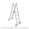101905 - Escalera multiposición 8 peldaños, Tipo I, Truper