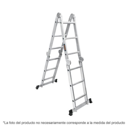 101906 - Escalera multiposición 16 peldaños, Tipo I, Truper