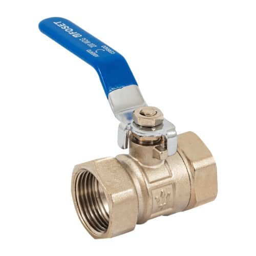 49002 - Válvula de esfera de latón, roscable 1", Foset