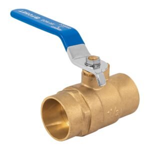 49010 - Válvula de esfera de latón, soldable 1-1/2", Foset