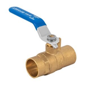 49007 - Válvula de esfera de latón, soldable 3/4", Foset