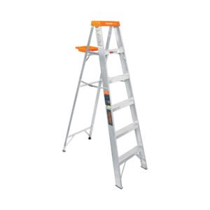 10335 - Escalera de tijera tipo ll 5 peldaños y bandeja, Truper