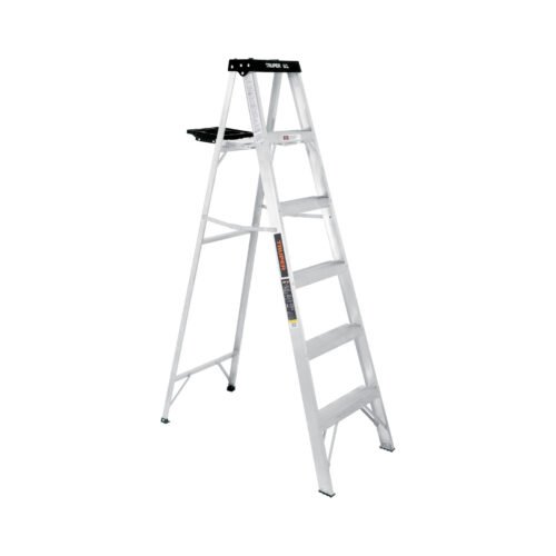 16743 - Escalera de tijera tipo III 5 escalones y bandeja, Truper