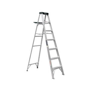 10437 - Escalera de tijera tipo III 6 escalones y bandeja, Truper