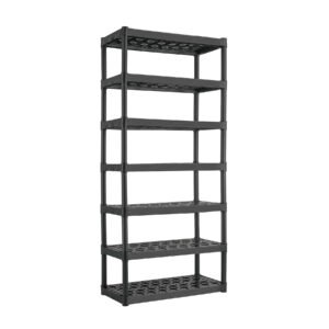 103600 - Estante plástico uso rudo 7 rep/cap. 70 Kg, 185x43x91,TRUPER