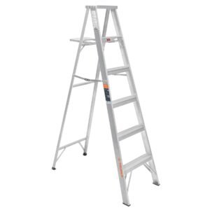 10450 - Escalera de tijera 100% aluminio tipo ll 5 peldaños, Truper