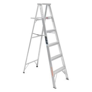 10439 - Escalera de tijera 100% aluminio tipo lll 5 peldaños, Truper