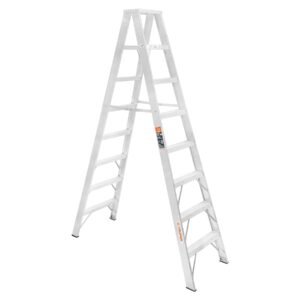 10498 - Escalera de tijera doble, tipo ll, 7 escalones, Truper