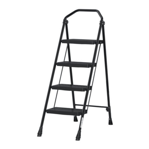 103144 - Escalera tubular, plegable, 4 peldaños, Truper