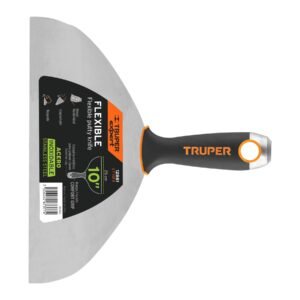 12881 - Espátula flexible 10" acero inox. mango Comfort Grip, Expert