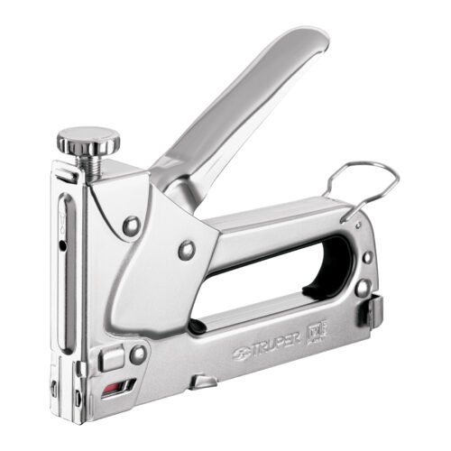 17963 - Engrapadora tipo pistola para ¼",5/16", 3/8", con 200 grapas
