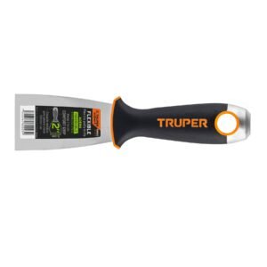 Espátula flexible 2" acero inox. mango Comfort Grip, Expert