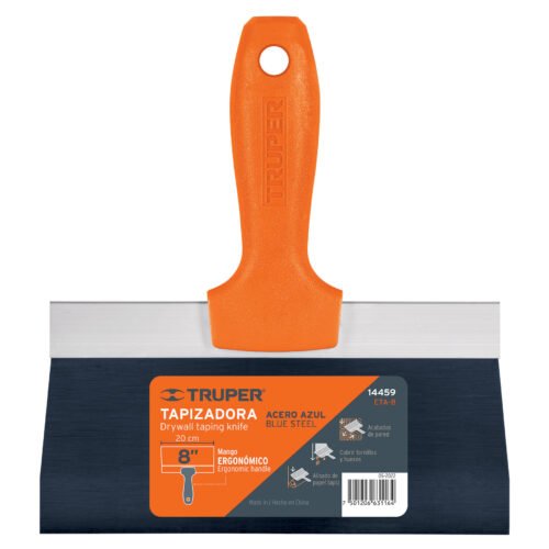 14459 - Espátula tapizadora de 8" acero al medio carbono, Truper
