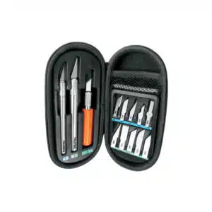 EXA-11.jpg 17512 - Juego de exactos profesional con 13 cuchillas,estuche,TRUPER