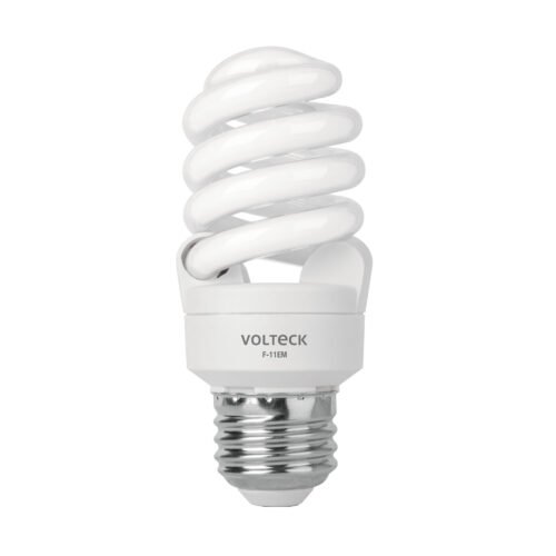 48502 - Lámpara espiral mini T2 11 W luz de día en blíster, Volteck