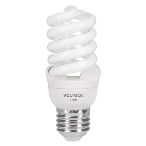 F-13EM.jpg 48504 - Lámpara espiral mini T2 13 W luz de día en blíster, Volteck
