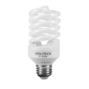 46838 - Lámpara espiral mini T2 23 W luz de día en blíster, Volteck
