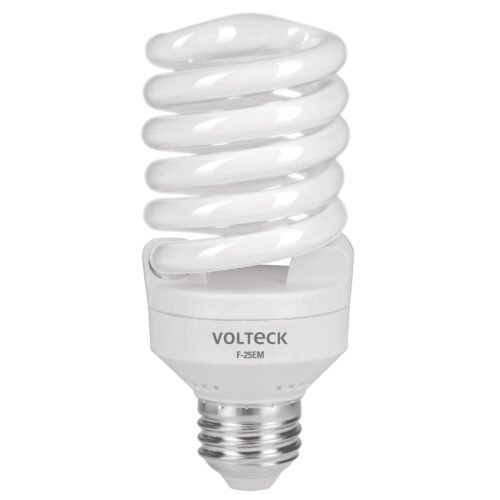 48506 - Lámpara espiral mini T2 25 W luz de día en blíster, Volteck
