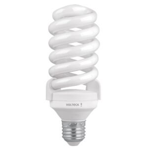 46827 - Lámpara espiral T4 28 W luz de día en blíster, Volteck
