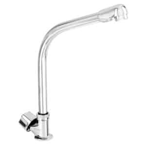 47690 - Llave individual fregadero, cuello cobra, hexagonal, BASIC
