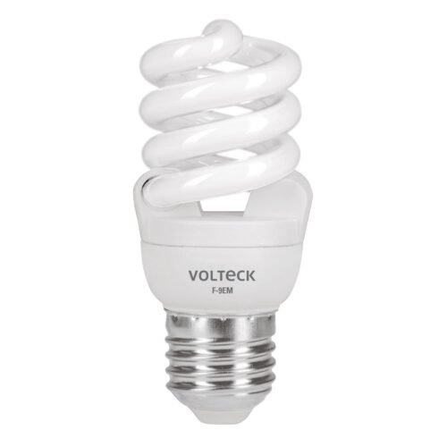 48500 - Lámpara espiral mini T2 9 W luz de día en blíster, Volteck