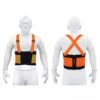 100357 - Faja lumbar naranja c/cintas de alta visibilidad, G, Truper