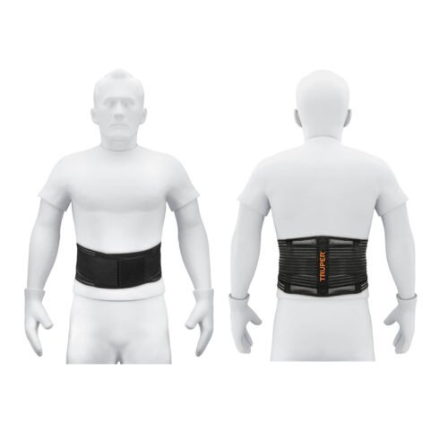 11963 - Faja lumbar tipo cinturón de malla transpirable, XG, Truper