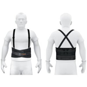 10956 - Faja lumbar con tercer cinturón, talla XG, Truper