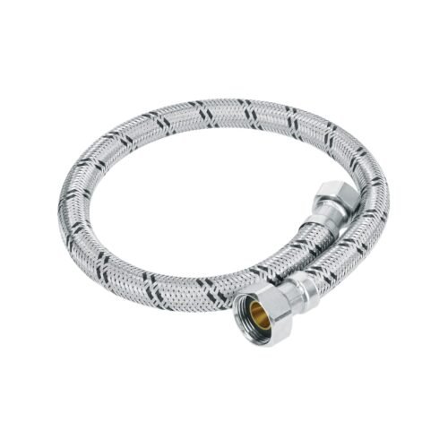 49132 - Manguera para boiler, acero inox, 1/2"x3/4", 60 cm, Foset
