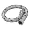 48964 - Manguera para boiler, acero inox, 1/2"x1/2", 40 cm, Foset