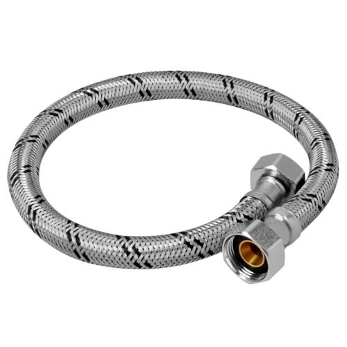 49130 - Manguera para boiler, acero inox, 3/4"x3/4", 60 cm, Foset