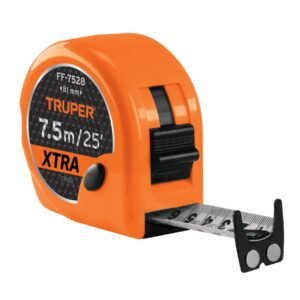 15025 - Flexómetro XTRA 7.5 m cinta extra ancha 28 mm, Truper