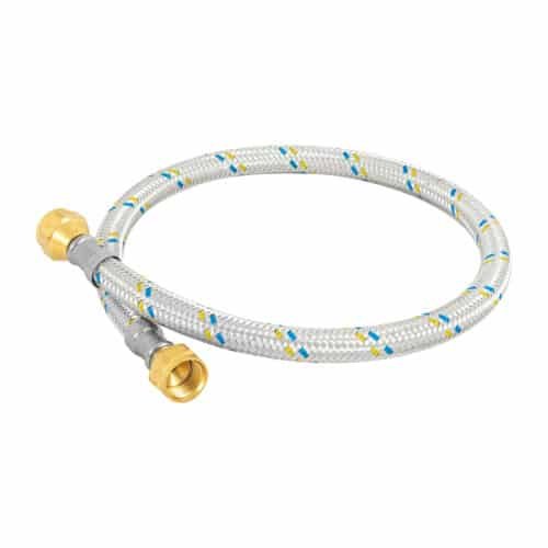 49137 - Manguera para gas, aluminio, 3/8" flare, 60 cm, FOSET