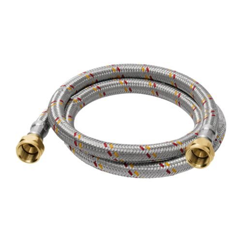 24061 - Manguera para gas, aluminio, 3/8" flare, 100 cm, FOSET BASIC