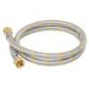 49515 - Manguera para gas, acero inox, 3/8" flare, 100 cm, FOSET