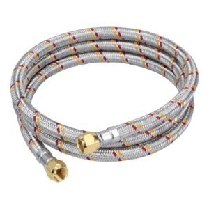 23203 - Manguera para gas, aluminio, 5/16" flare, 150cm, FOSET BASIC