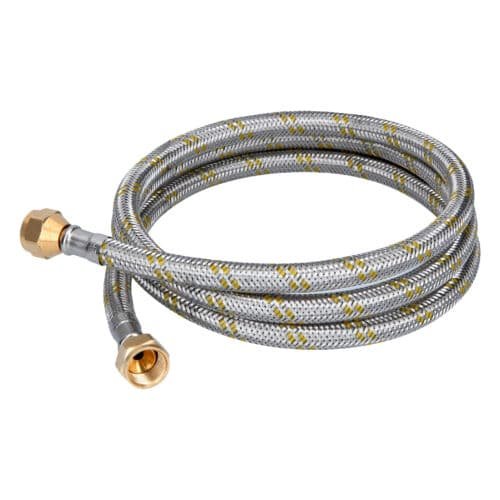 FGA-15X.jpg 49516 - Manguera para gas, acero inox, 3/8" flare, 150 cm, FOSET