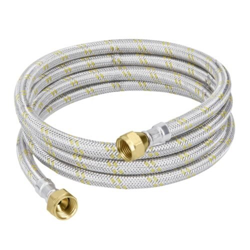 49517 - Manguera para gas, acero inox, 3/8" flare, 200 cm, FOSET