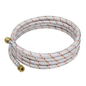 23205 - Manguera para gas, aluminio, 5/16" flare, 250cm, FOSET BASIC