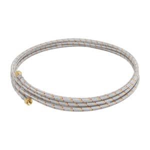 24065 - Manguera para gas, aluminio, 3/8" flare, 400 cm, FOSET BASIC