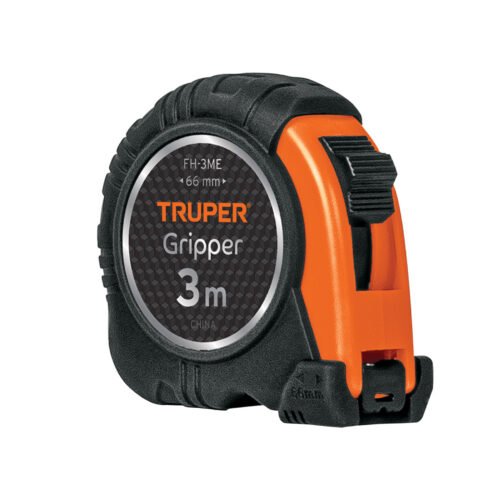 15387 - Flexómetro contra impactos 3 m cinta 13 mm grad. métrica