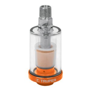 19027 - Filtro separador de agua y aceite, cuerda 1/4" NPT, TRUPER