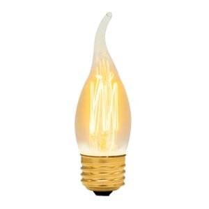 47108 - Lámpara incandescente vintage 40 W tipo flama, Volteck