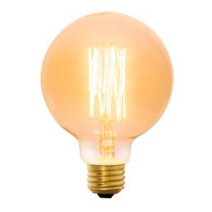 47105 - Lámpara incandescente vintage 40 W tipo globo, Volteck