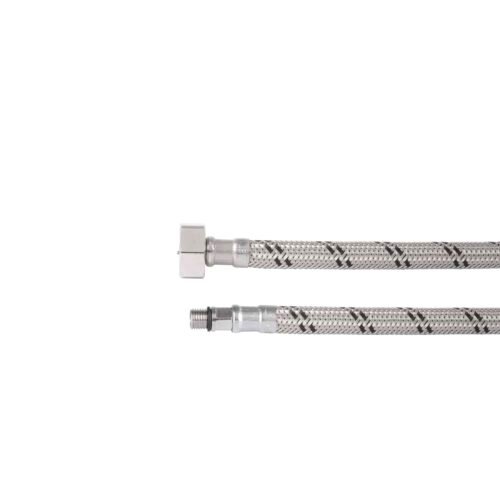 49202 - Manguera para monomando, acero inox, 1/2" x 3/8" UNF, 55cm