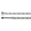 48969 - Manguera para monomando, acero inox, 1/2"x M10, 55 cm