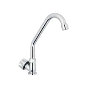 47379 - Llave individual fregadero,ABS,cuello corto,hexagonal, BASIC
