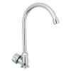 47380 - Llave individual fregadero,ABS,cuello curvo,hexagonal, BASIC