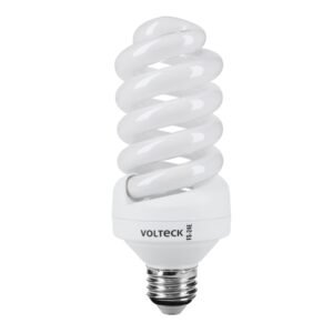 46835 - Lámpara espiral T4 24 W luz neutra en blíster, Volteck